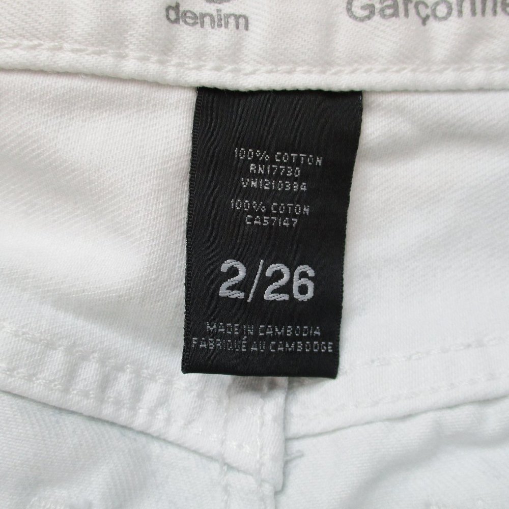 Mossimo Destroyed Boyfriend Bermuda Jean Shorts - Picture 5 of 5